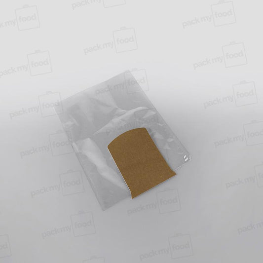 Cardboard Bloomer Bag with Film