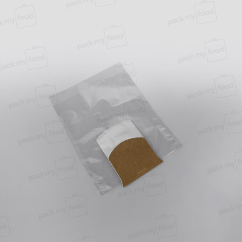 Cardboard Bloomer Bag with Film