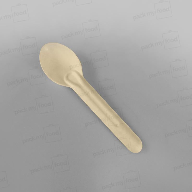 Compostable Bagasse Dessert Spoon