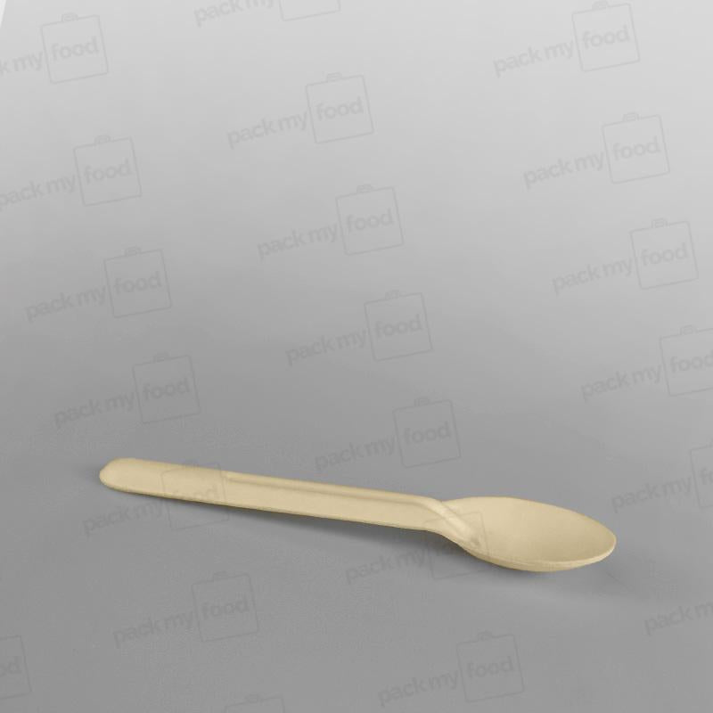 Compostable Bagasse Dessert Spoon