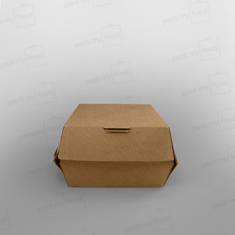 Clamshell Kraft Burger Box