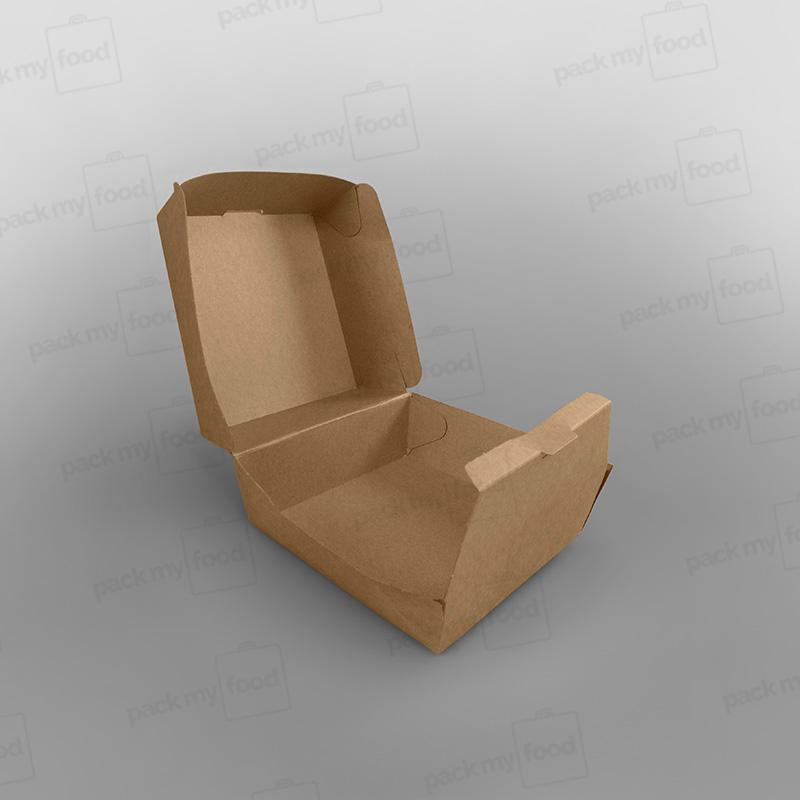 Clamshell Kraft Burger Box