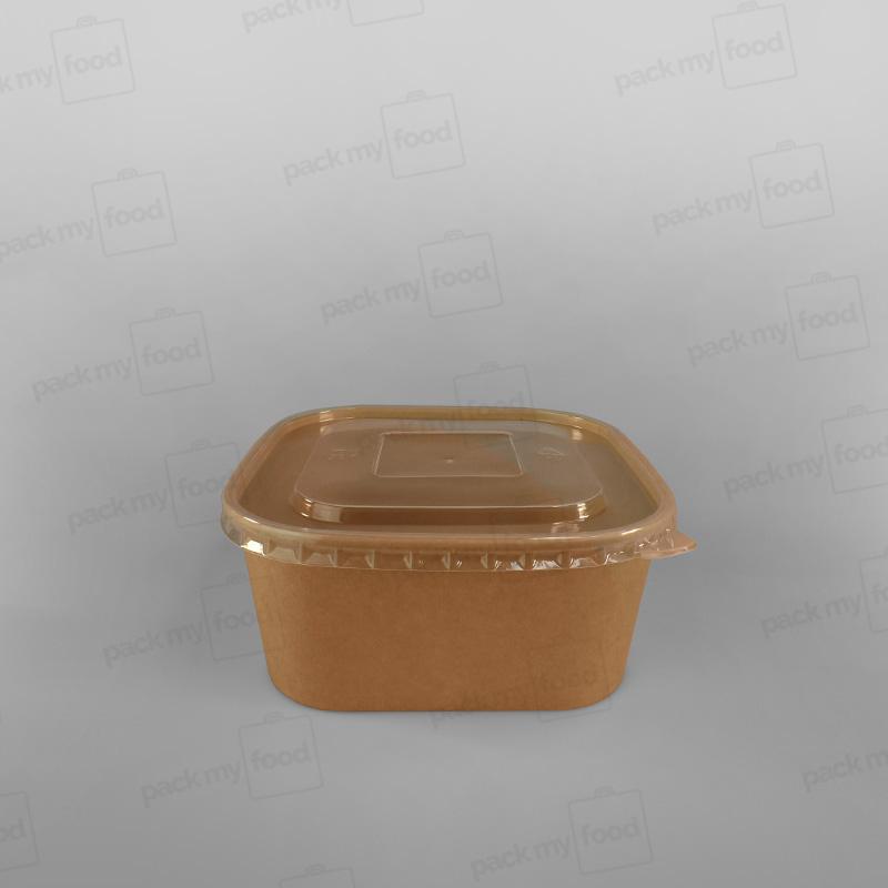 PP Lid for Colpac Stagione Kraft Base For Hot & Cold Food