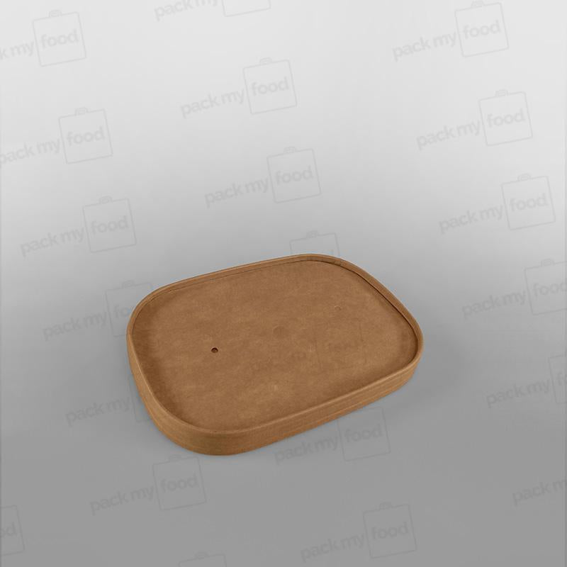 Kraft Lid for Colpac Stagione Kraft Base For Hot & Cold Food