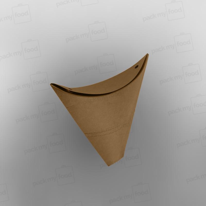 Take Away Crepe Pouch With Folding Top