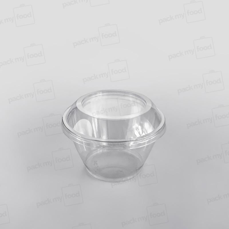 Somoplast Clear Round Dessert Container