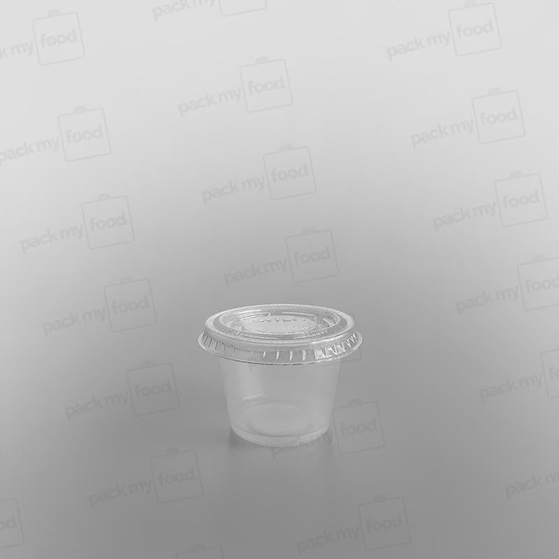 Solo Plastic Sauce Container Round