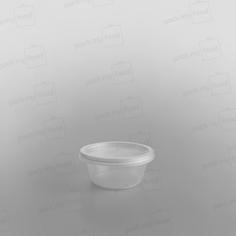 Satco Plastic Container Round & Lids