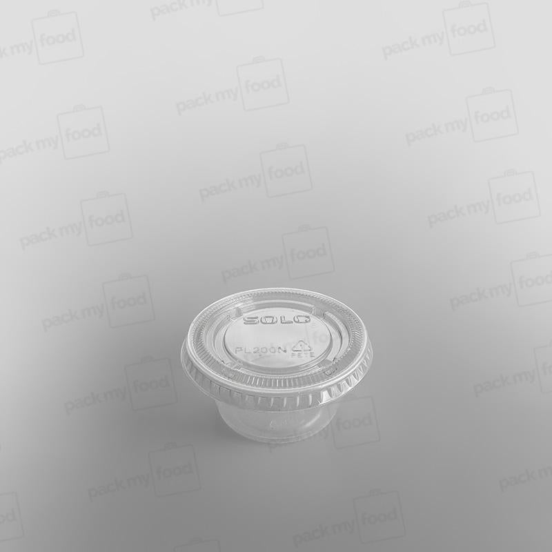 Solo Plastic Sauce Container Round