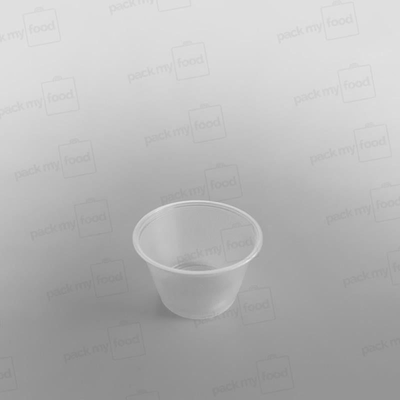 Solo Plastic Sauce Container Round