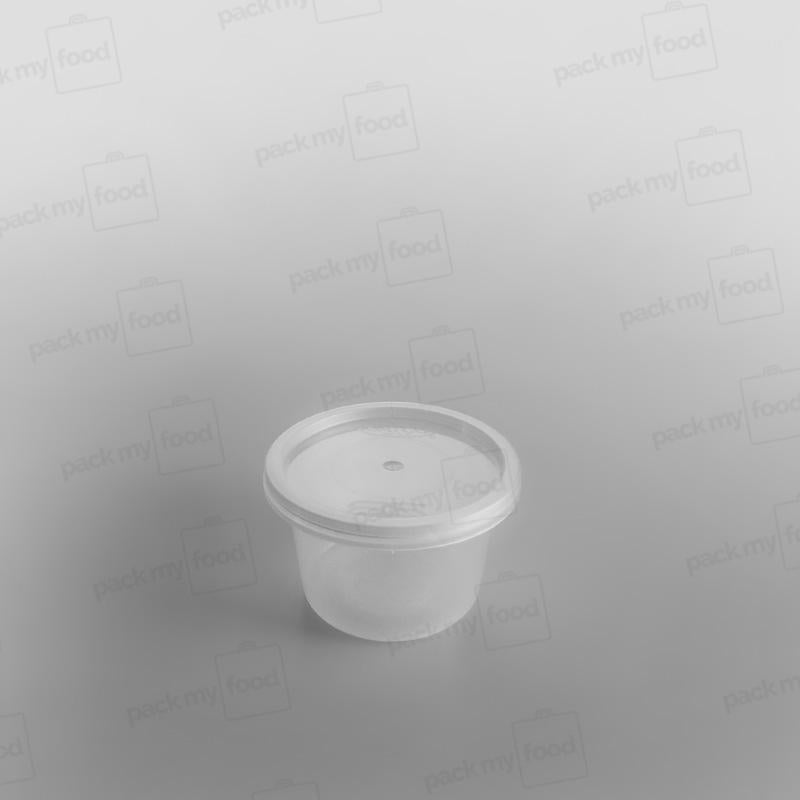 Satco Plastic Container Round & Lids