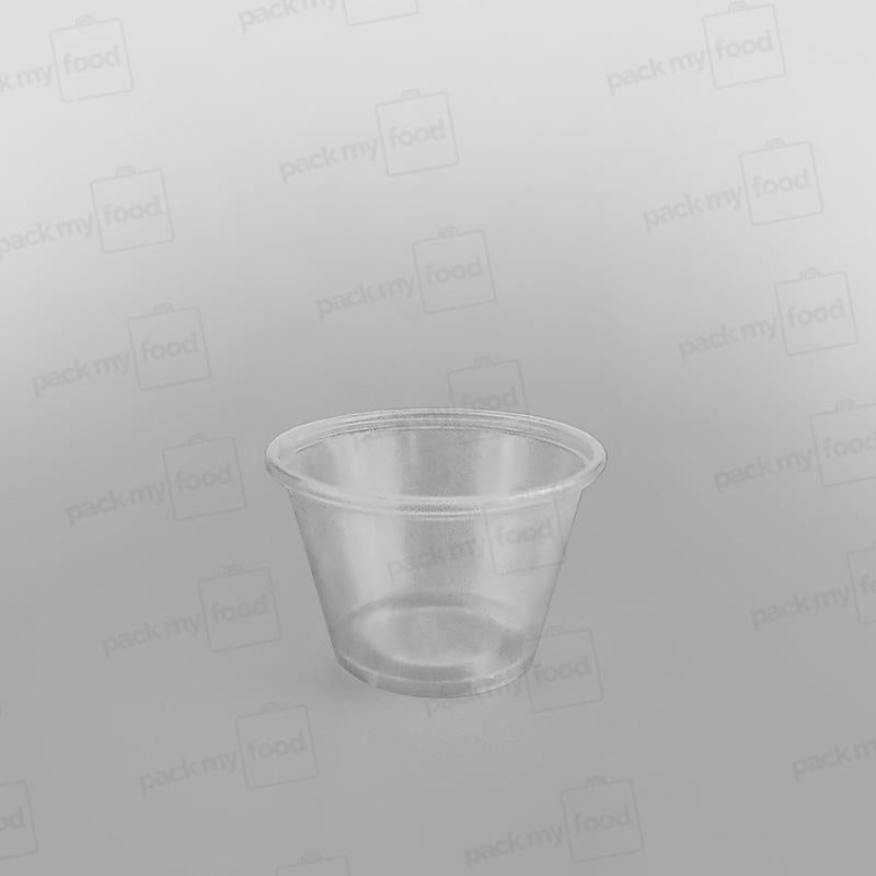 Somoplast Plastic Clear Sauce Pot