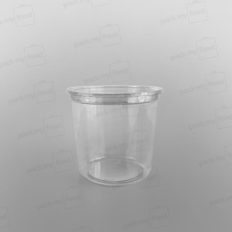 Solo Clear rPET Round Deli Container