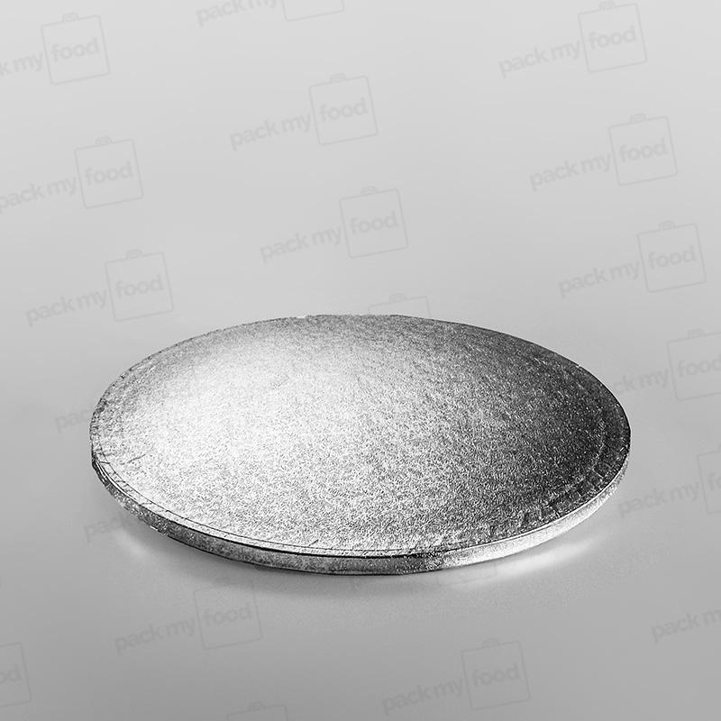 Cake Drums Round, Silver
