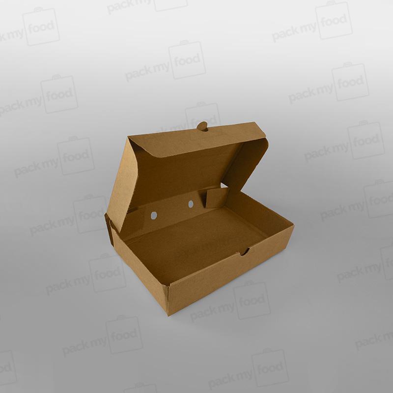 Brown Corrugated Fish & Chips Boxes