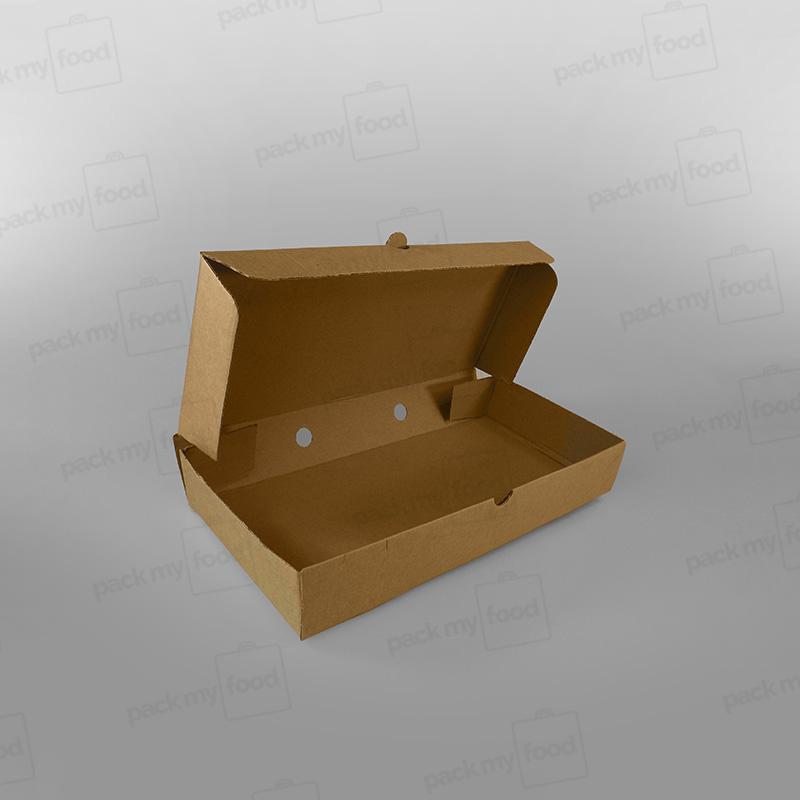 Brown Corrugated Fish & Chips Boxes