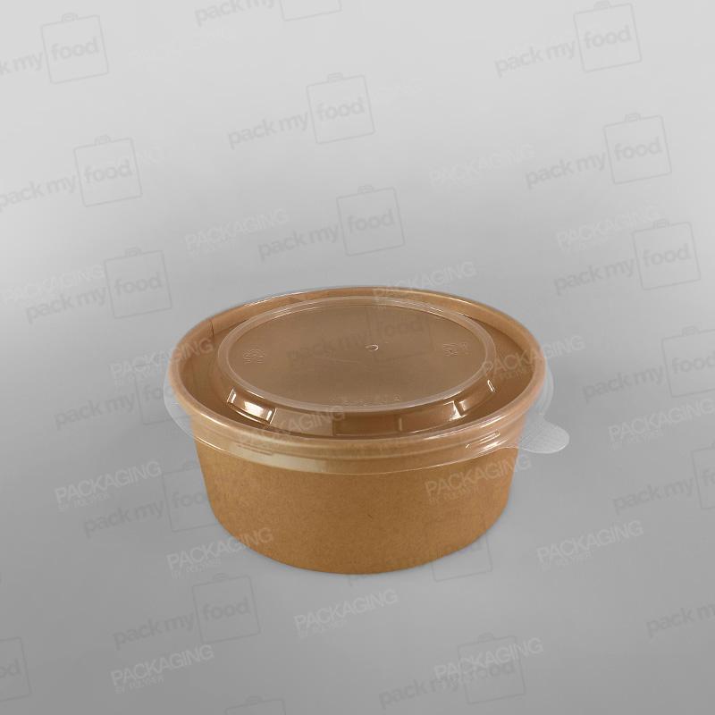 Hippo PP Lid For Food Bowl - Kraft