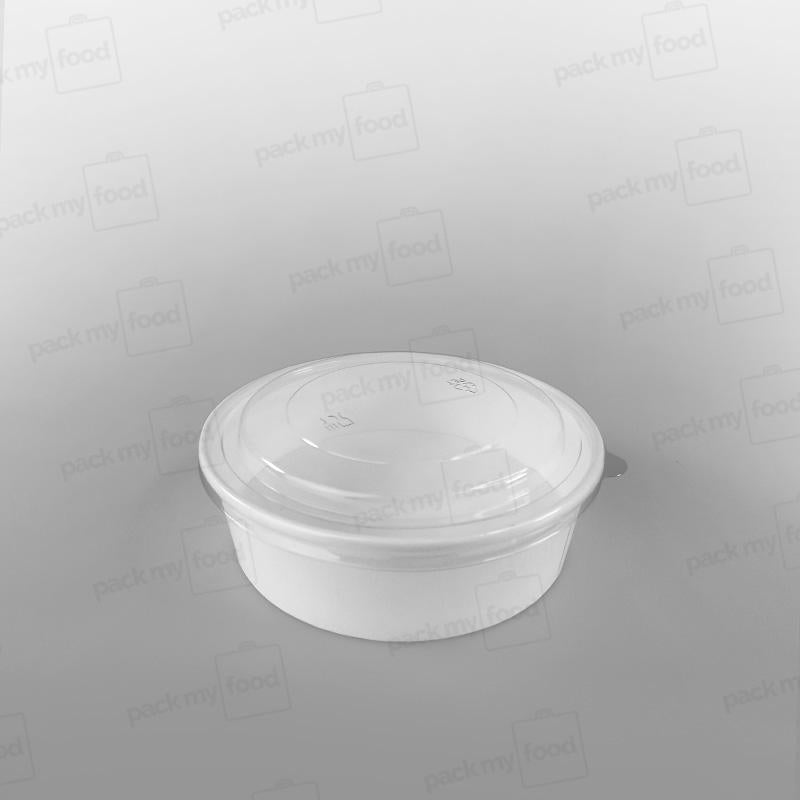 Paper Food Bowl - White
