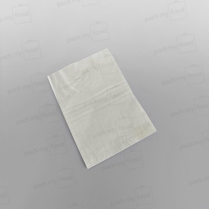 Paper Film Fronted Bag - White