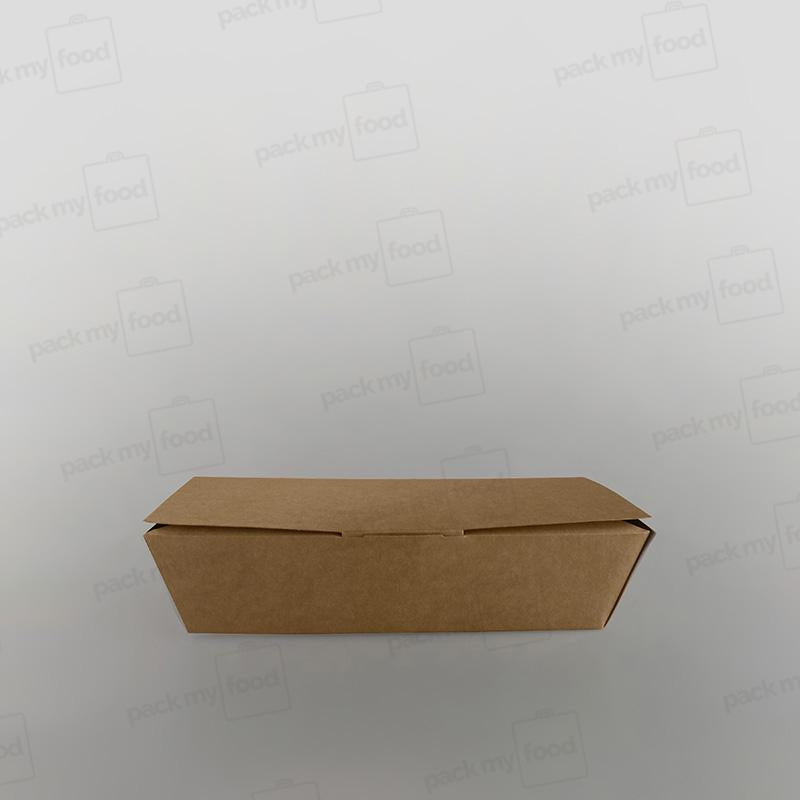 Kraft Hinged Fish & Chips/ Food Box
