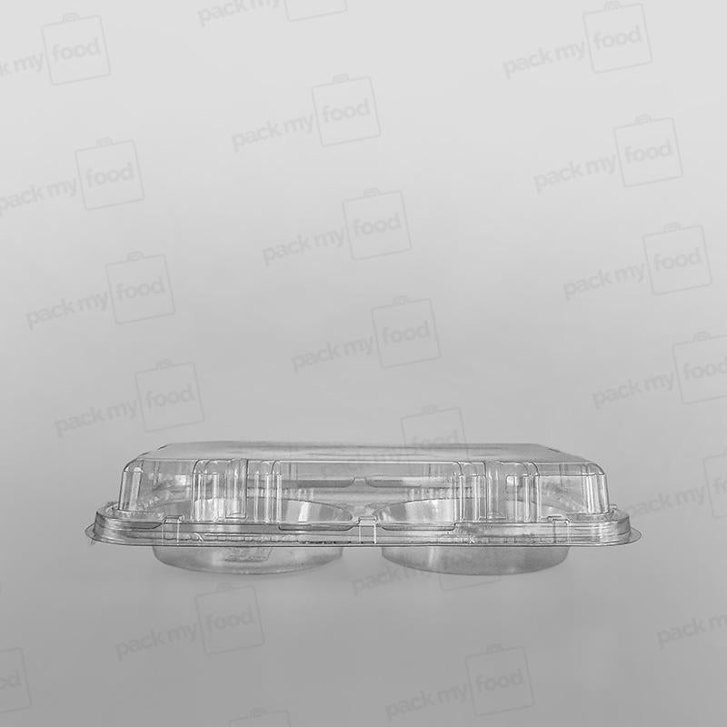 GPI Actipack Clear Rect. Domed Lid