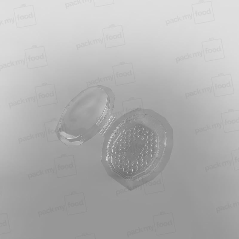 GPI Multipack Clear Hinged Container