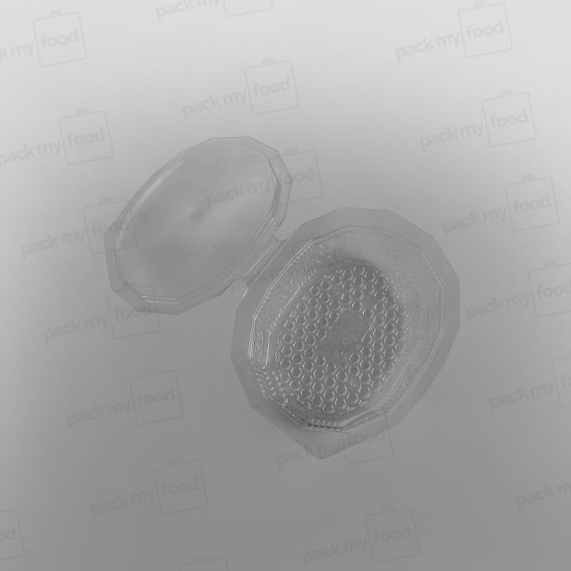 GPI Multipack Clear Hinged Container