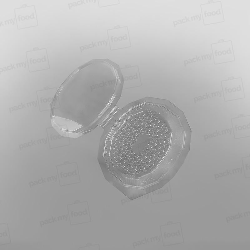 GPI Multipack Clear Hinged Container