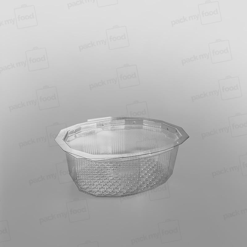 GPI Multipack Clear Hinged Container