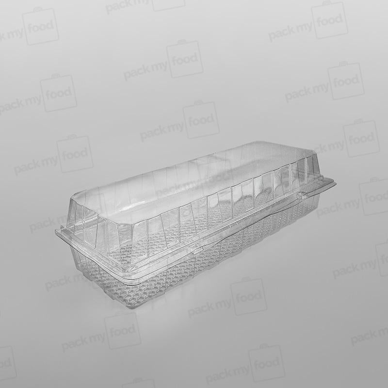 GPI Patipack Clear Hinged Bakery Container