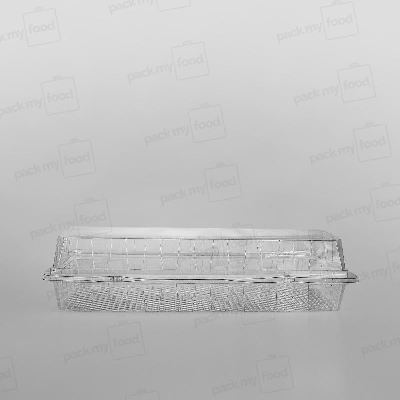 GPI Patipack Clear Hinged Bakery Container
