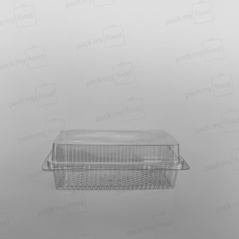 GPI Traitipack Clear Hinged Bakery Container - X10H66