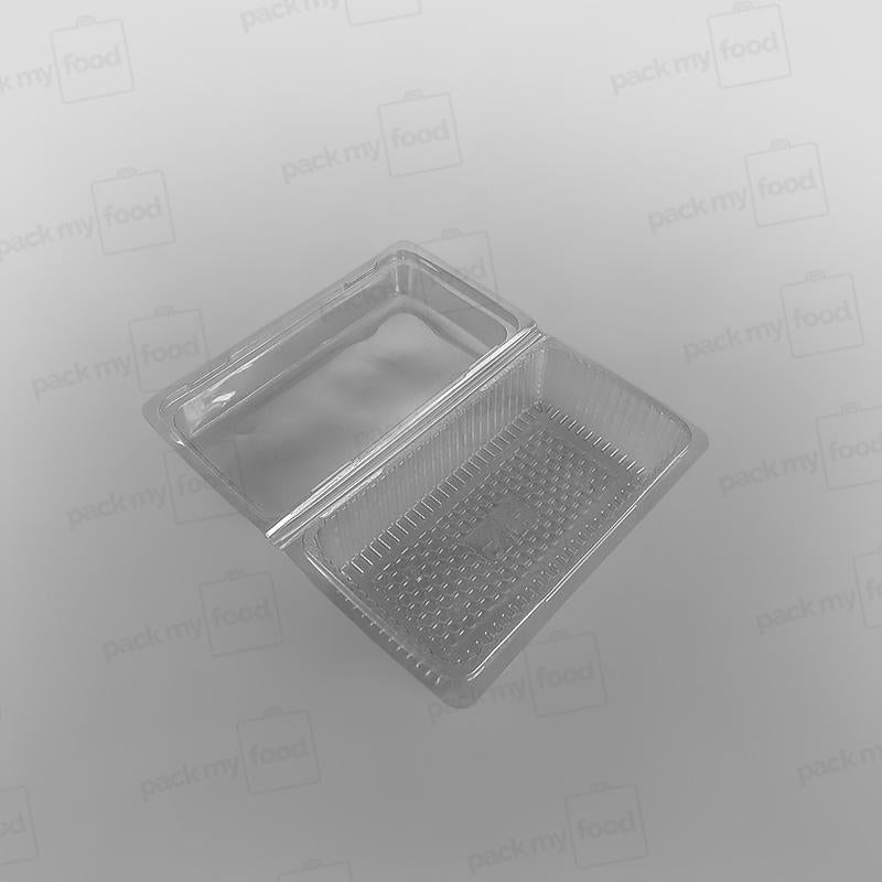 GPI Traitipack Clear Hinged Bakery Container - X10H66