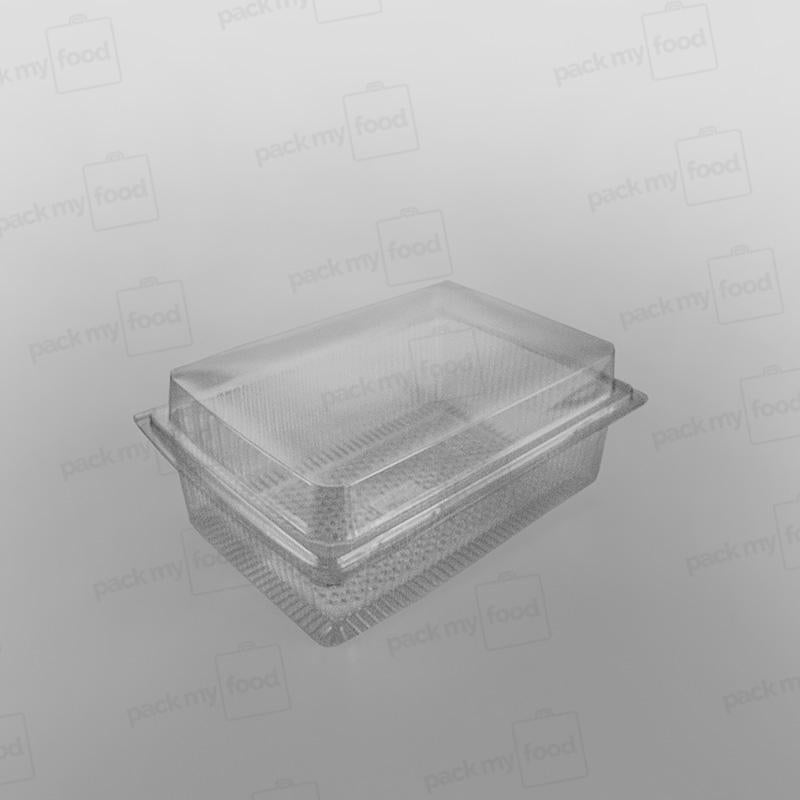 GPI Traitipack Clear Hinged Bakery Container - X115H100