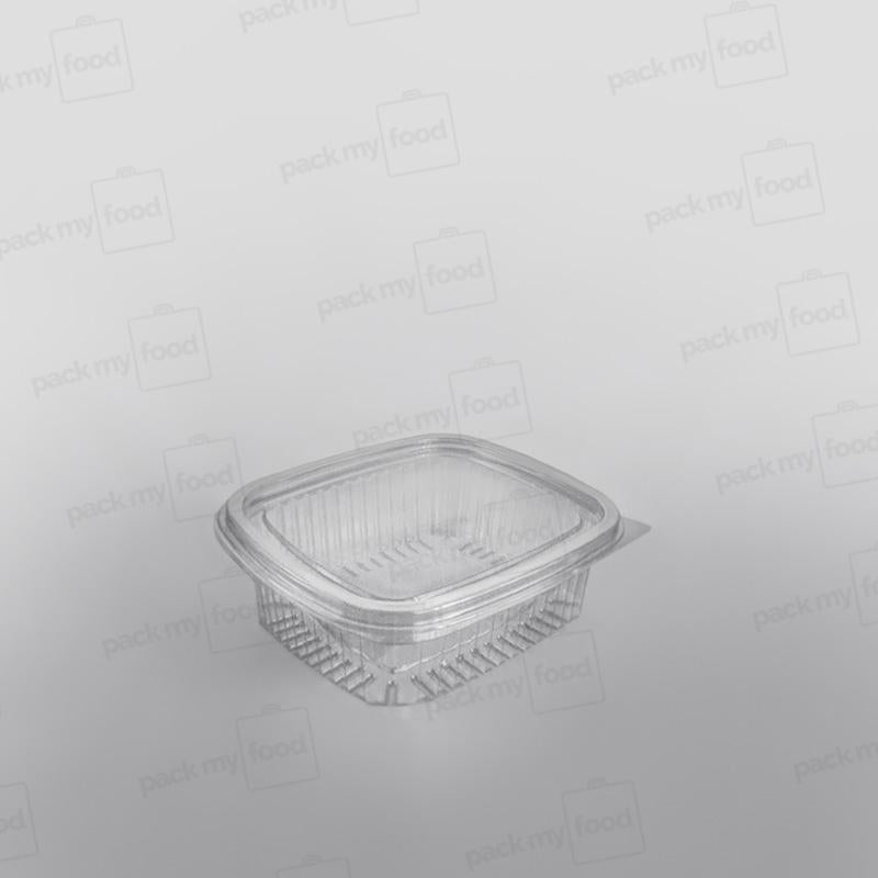 Somoplast Clear Hinged Rectangular Plastic Container