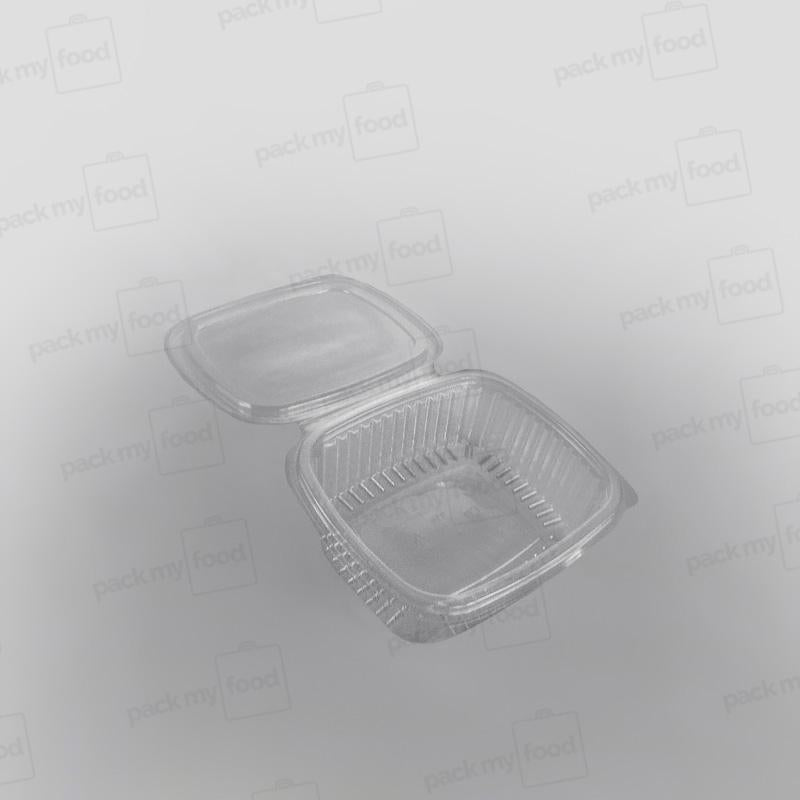 Somoplast Clear Hinged Rectangular Plastic Container