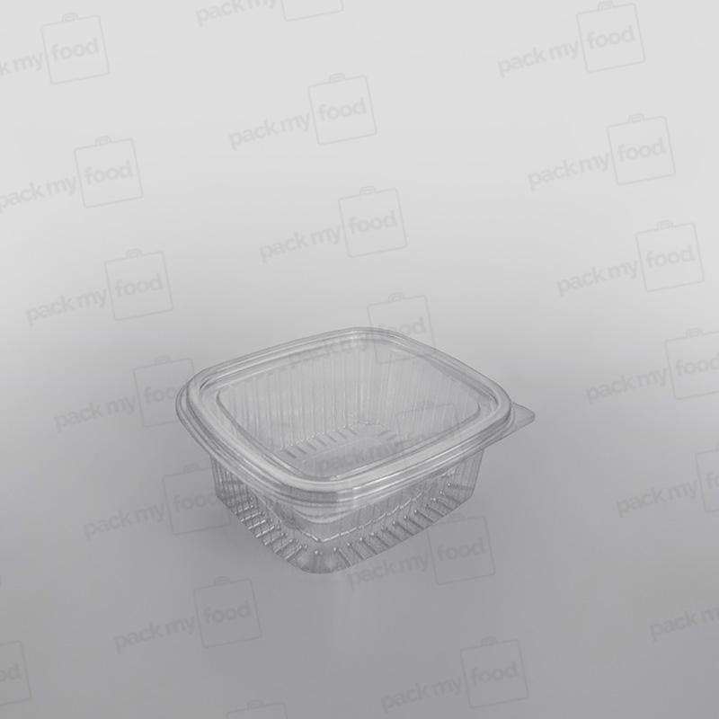 Somoplast Clear Hinged Rectangular Plastic Container