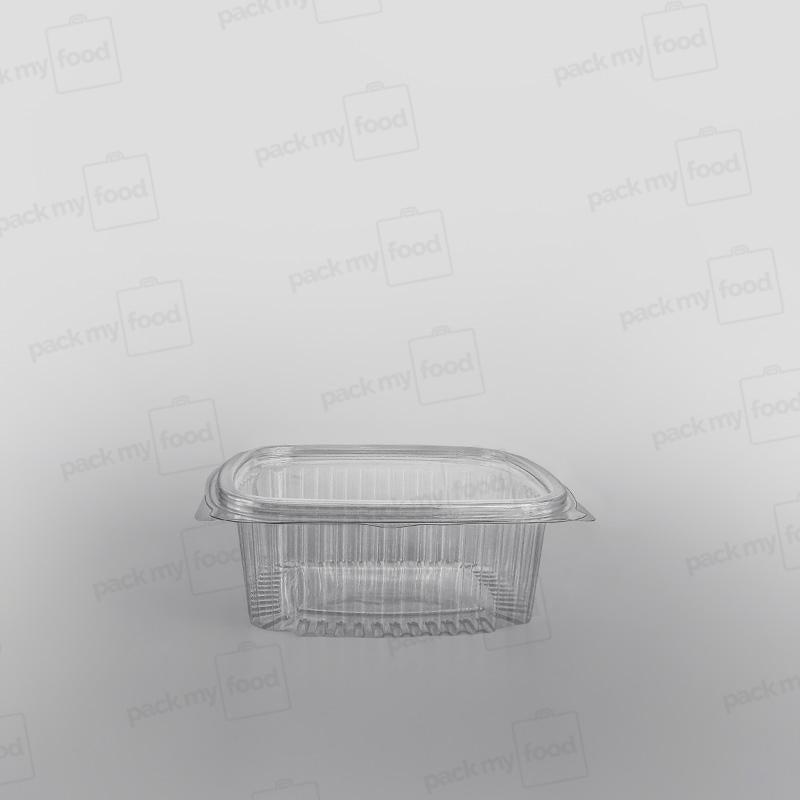 Somoplast Clear Hinged Rectangular Plastic Container