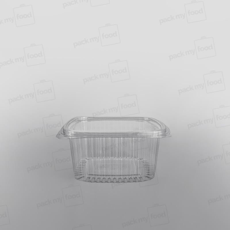 Somoplast Clear Hinged Rectangular Plastic Container