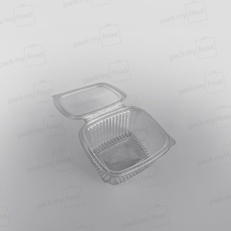 Somoplast Clear Hinged Rectangular Plastic Container