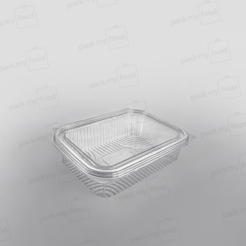 Somoplast Clear Hinged Rectangular Plastic Container