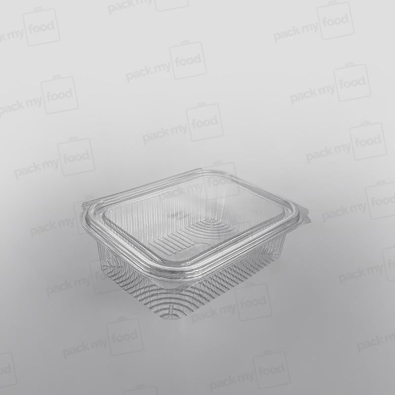 Somoplast Clear Hinged Rectangular Plastic Container