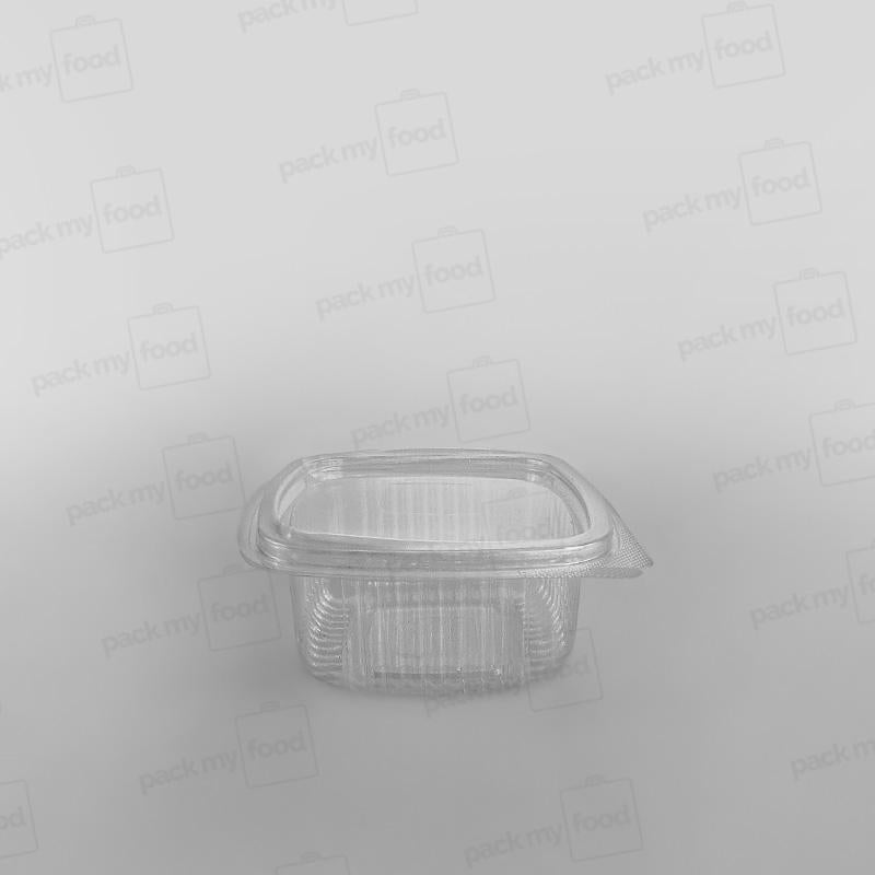 Somoplast Clear Hinged Flat Square Container