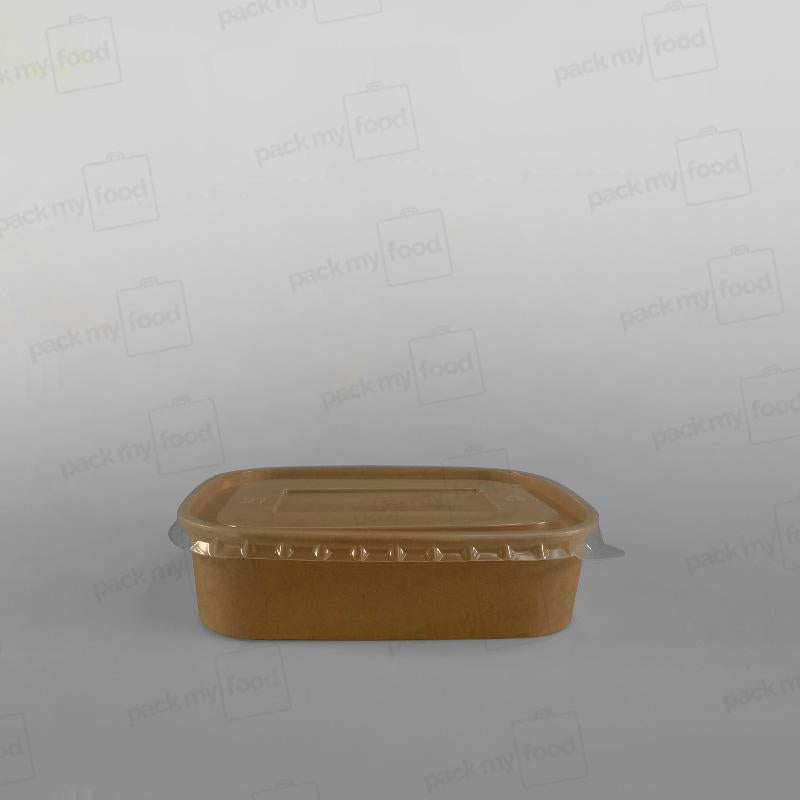 Kraft Paper Rectangular Food Box