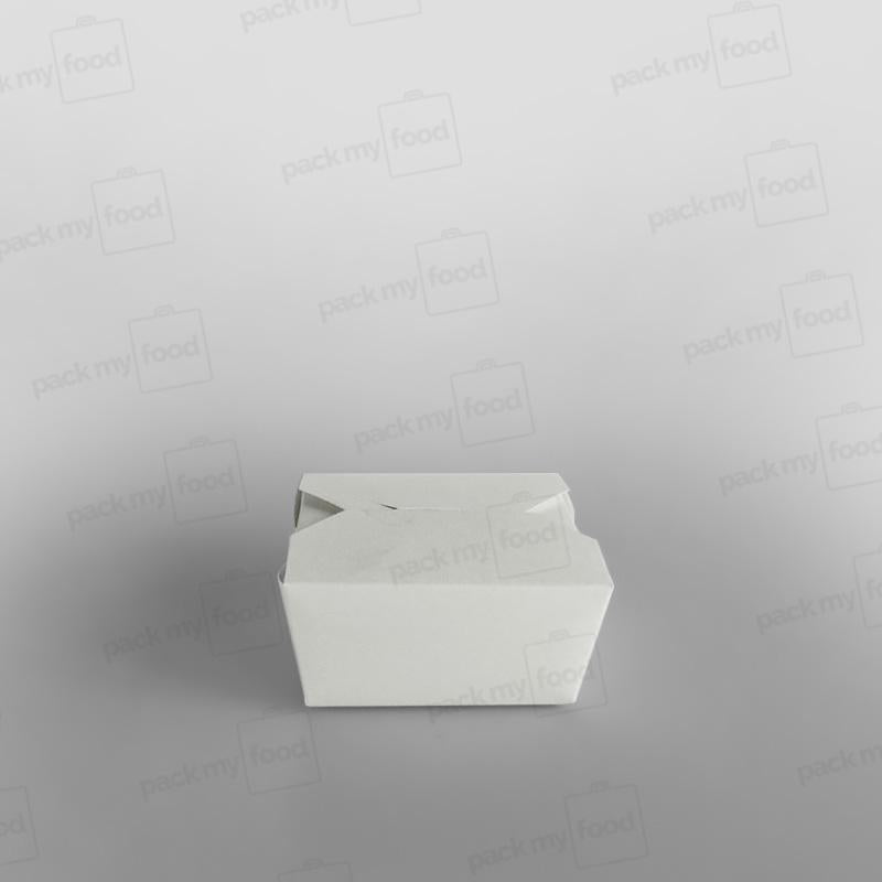 Compostable Leakproof Container, White
