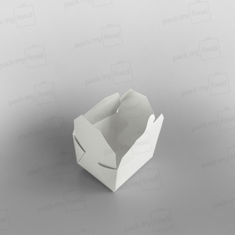 Compostable Leakproof Container, White