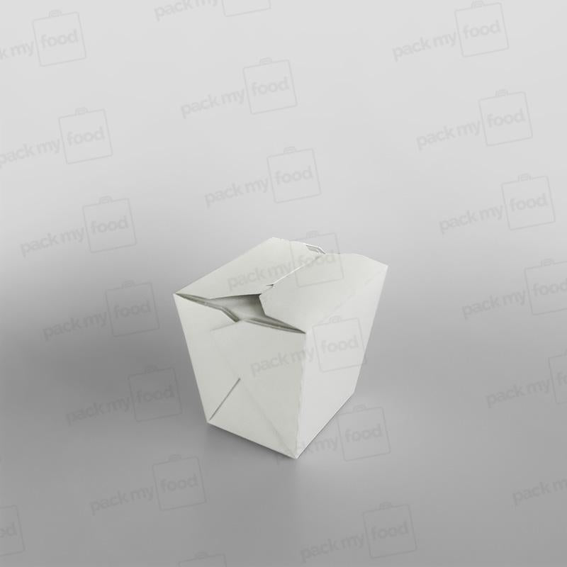 Compostable Leakproof Container, White