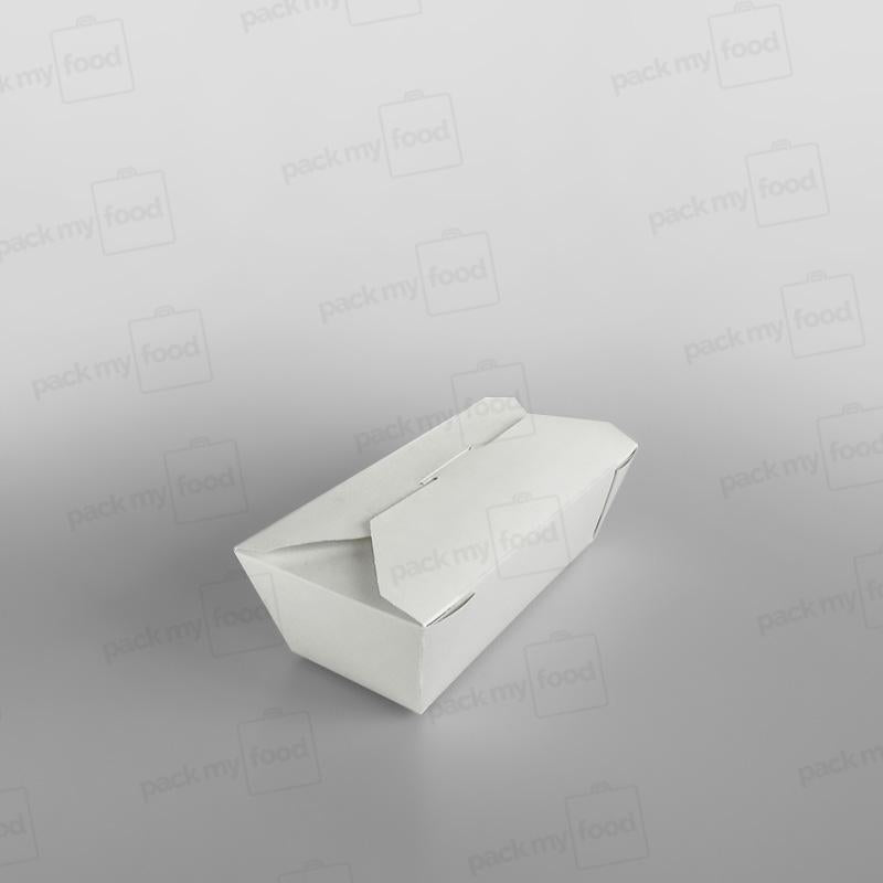 Compostable Leakproof Container, White