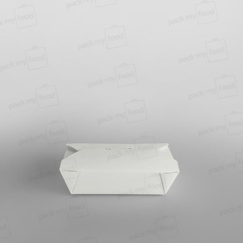 Compostable Leakproof Container, White
