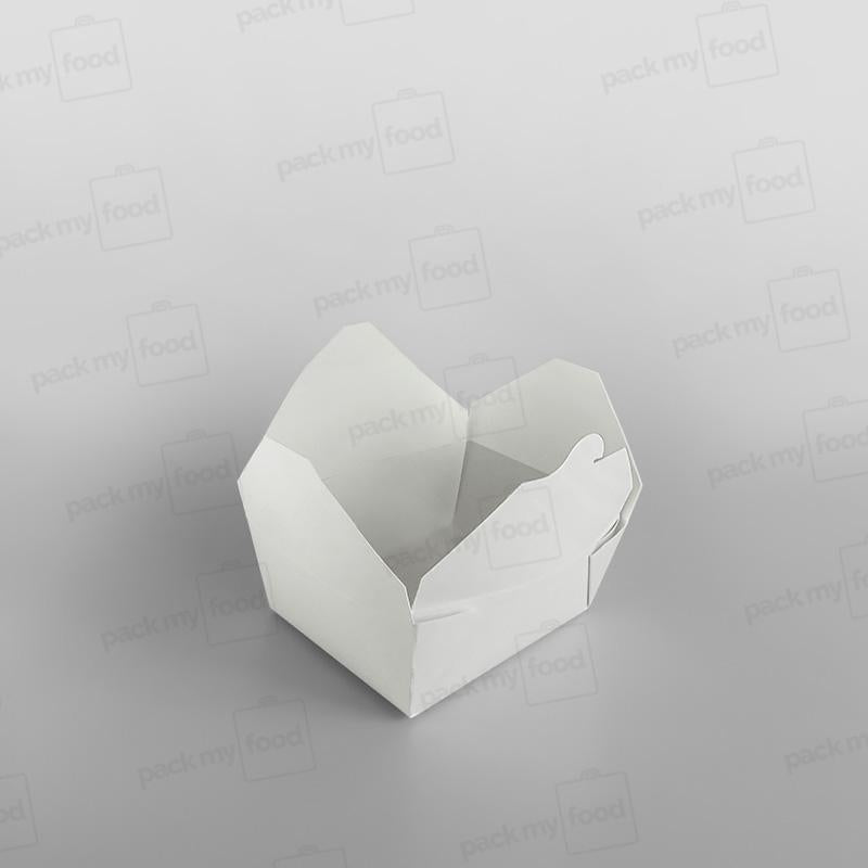 Compostable Leakproof Container, White